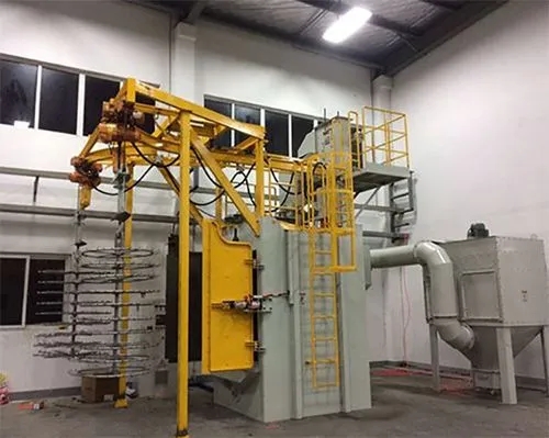 天门吊钩式抛丸清理机