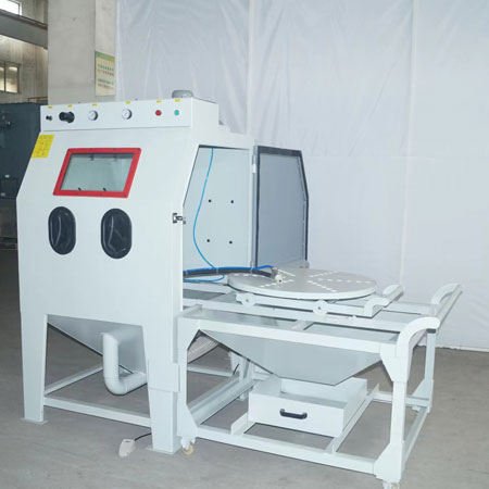 天门喷砂机里面的砂能不能洗?怎么洗?