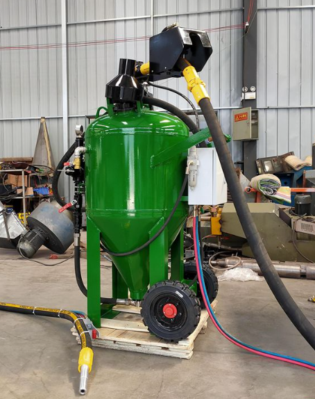 天门移动式喷砂机 户外施工效率翻倍