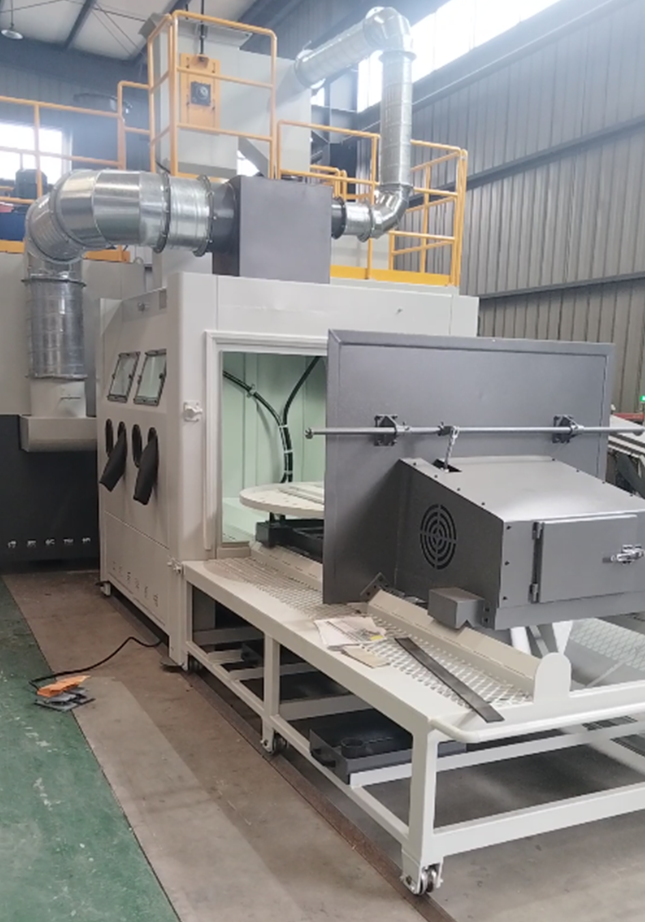 天门手动喷砂机 vs 全自动喷砂机 性价比对比